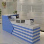 Reception desk - Reception Counter - Spanish MDF wood - CEM-070