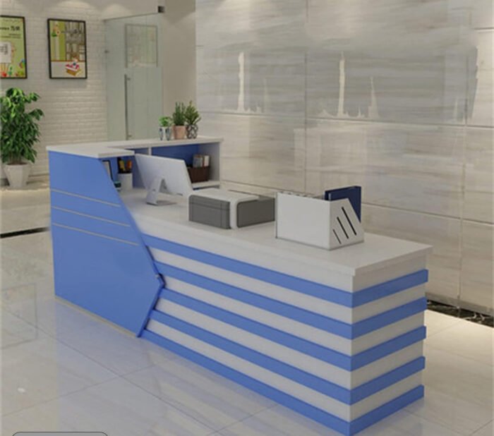 Reception desk - Reception Counter - Spanish MDF wood - CEM-070 - Image 1