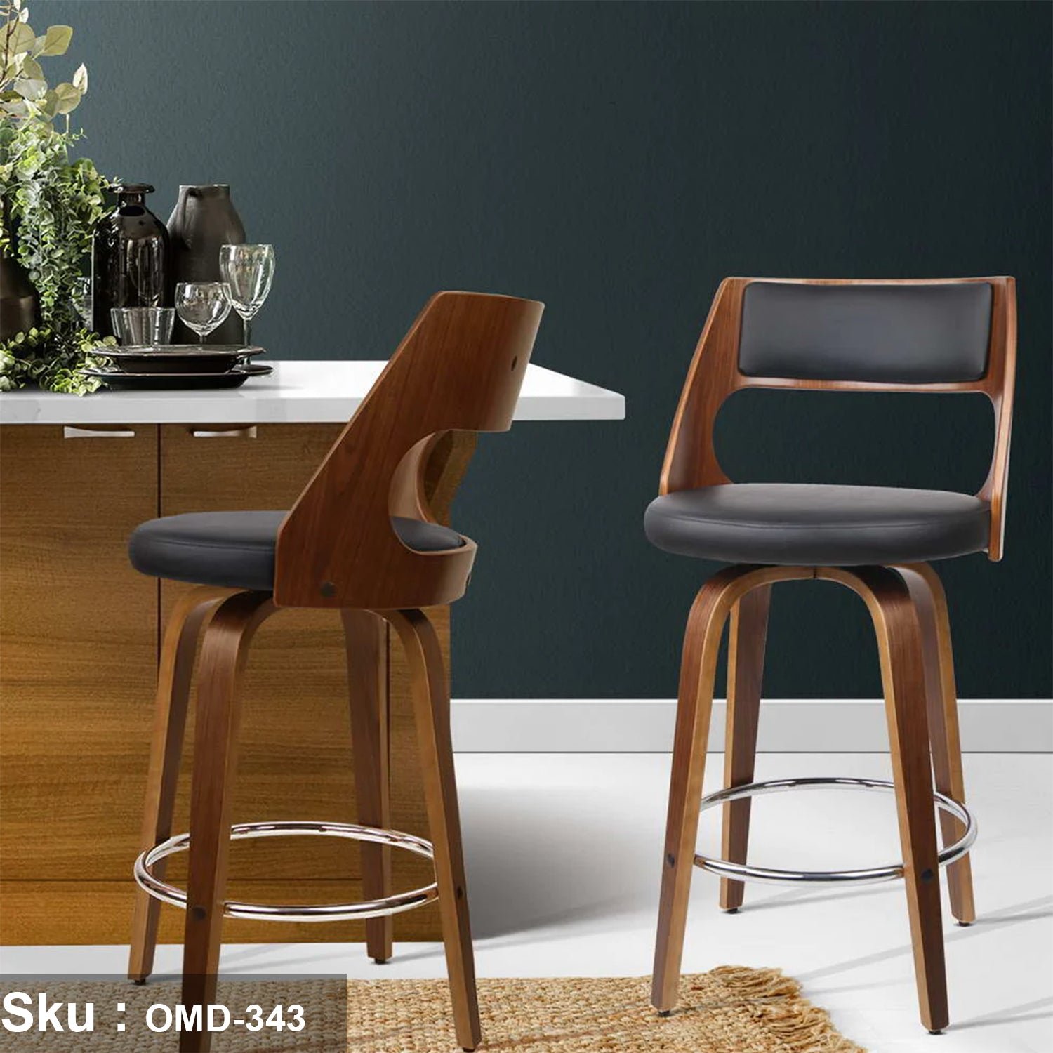 1_c784e1df-3a3c-44cb-8838-a424e1915084.jpg Fixed bar chair - OMD-343 - Image 1
