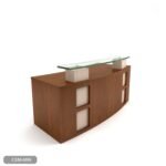 Reception desk - Reception Counter - Spanish MDF wood - CEM-099 - Image 2