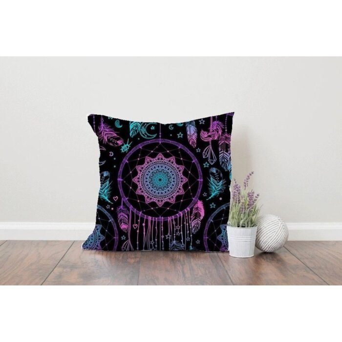 Velvet Cushion in Linen - PRV-034 - Image 1