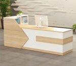 Reception desk - Reception Counter - Spanish MDF wood - CEM-072