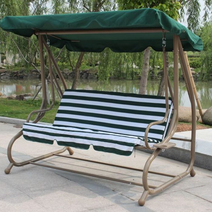 Outdoor swing, intended for relaxing in gardens or outdoor spaces - SEA-005 - Image 1