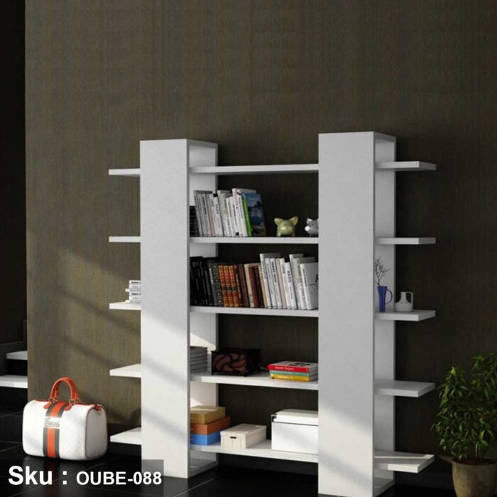 High quality MDF wood bookcase - OUBE-088 - Image 1