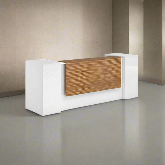 Reception desk - Reception Counter - Spanish MDF wood - CEM-081 - Image 1