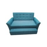 Manx 2-Seater Sofa Bed - Red Beech Wood - HST-076 - Image 2