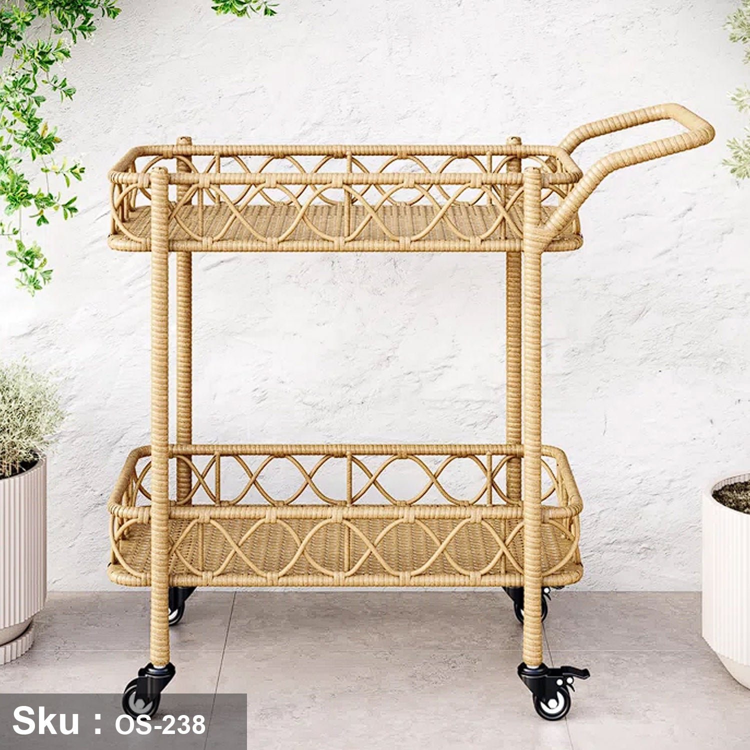 1_e4a3c160-dd3b-4278-83cc-1a0678cc039a.jpg Wheeled trolley made of rattan-OS-238 - Image 1