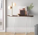 Angel console, iron, electrostatic paint and MDF wood