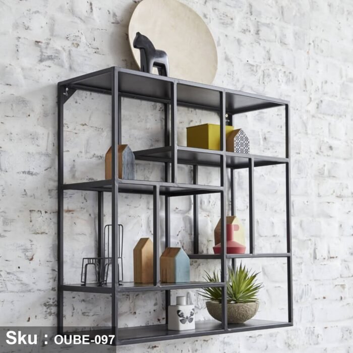 Steel shelf unit with thermal paint - OUBE-097 - Image 1