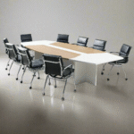 Meeting tab- 240x120 - Spanish MDF wood with metal chassis - CEM-045