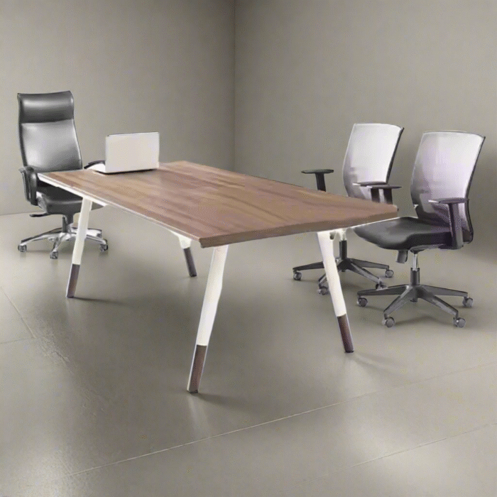 Meeting tab- 240x120 - Spanish MDF wood with metal chassis - CEM-053 - Image 1