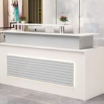 Reception desk - Reception Counter - Spanish MDF wood - CEM-112
