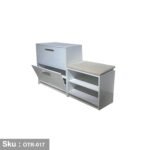 High-quality MDF wooden shoe rack - OTR-017 - Image 2
