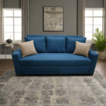 Manx 2-Seater Sofa Bed - Red Beech Wood - HST-087