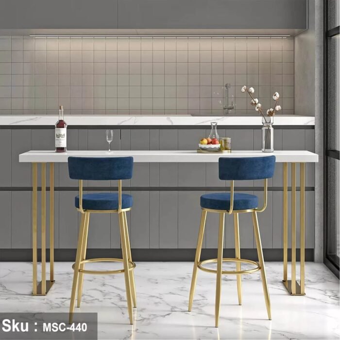 Turkish marble bar set - MSC-440 - 103cmX50cm - Image 2