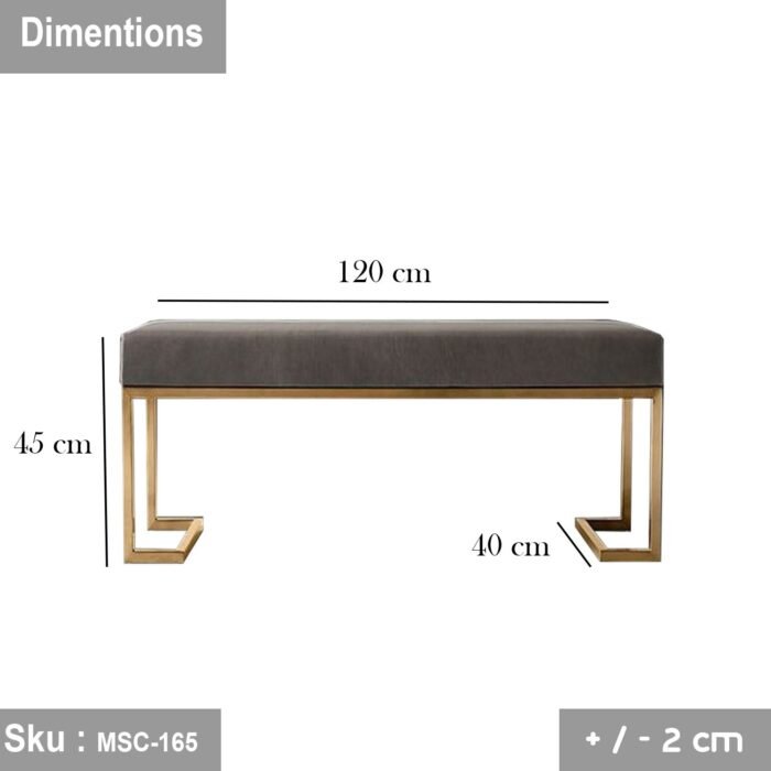 Sando banquette, electrostatic paint - Image 3