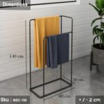 CRMINEL Electrostatic paint iron clothes rack - Image 2