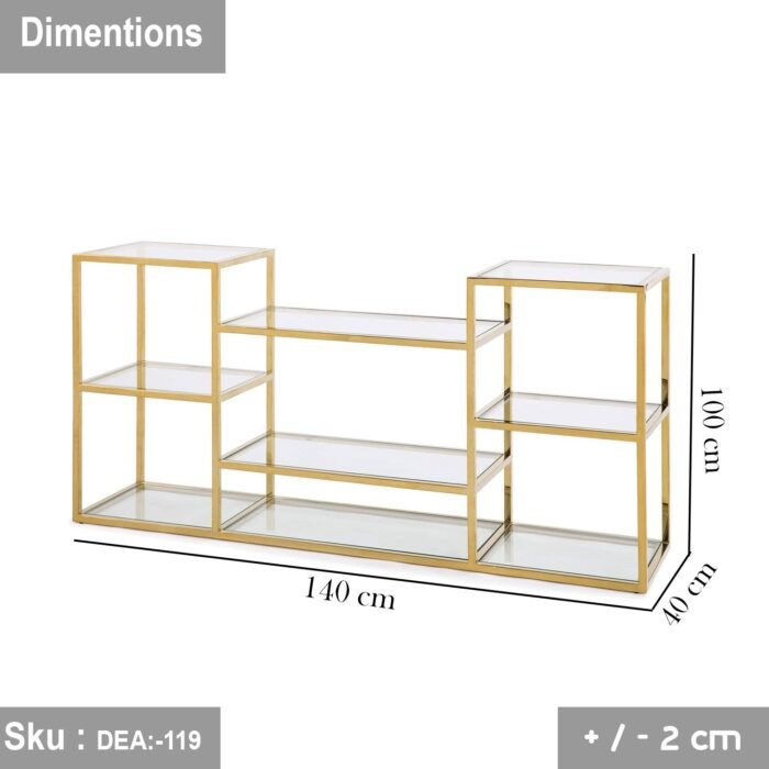 Tralee console metal steel thermal electrostatic paint - Image 3