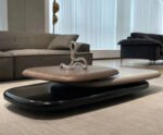 Simple and modern oval coffee table - Image 5
