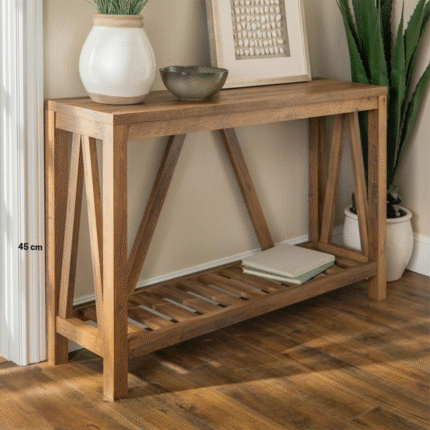 Natural wood console - 120X 90 - ELG-034