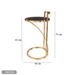 Stainless Steel Side Table - ORX-056 - Image 3