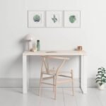 Scandinavian combined desk 120 cm
