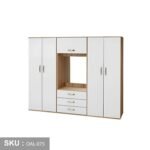 High quality MDF wood wardrobe - OAL-075 - Image 2