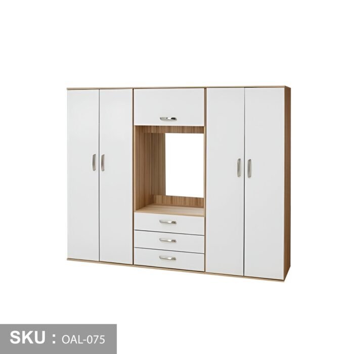 High quality MDF wood wardrobe - OAL-075 - Image 2