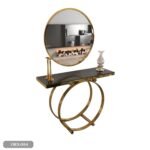 Stainless Steel Console and Mirrors - ORX-084 - Image 2