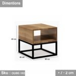 Wooden MDF and Steel Cabinet - OUBE-102 - Image 3
