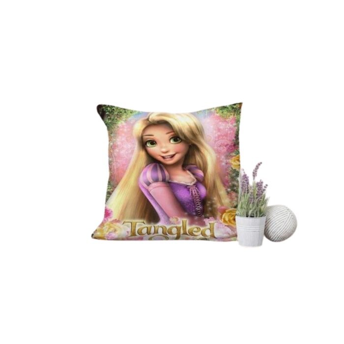 Plush children's pillow in linen - PRV-014 - Image 2