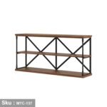 Electrostatic painted metal console - MTC-137 - Image 2