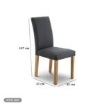 Dining table - 5 pieces of red beech wood and MDF wood table - KYN-168 - Image 2