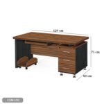 Spanish MDF Employee Desk - CEM-191 - Image 3