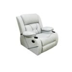 Lazy Boy red beech wood and imported suede leather - GAL-010 - Image 2