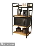 Electrostatic paint metal kitchen storage unit -MTC-163 - Image 2