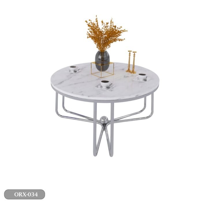 Stainless Steel Coffee Table - ORX-034 - Image 2