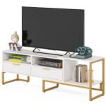TV Stand, 63? Media Console with 2 Drawers and Shelves