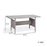Trafford table for outdoor decor - Image 2