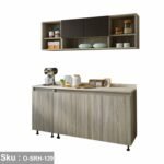 Two piece kitchen made of high quality MDF wood - O-SRH-129 - Image 2