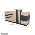 Reception desk - Reception Counter - Spanish MDF wood - CEM-100 - Image 3