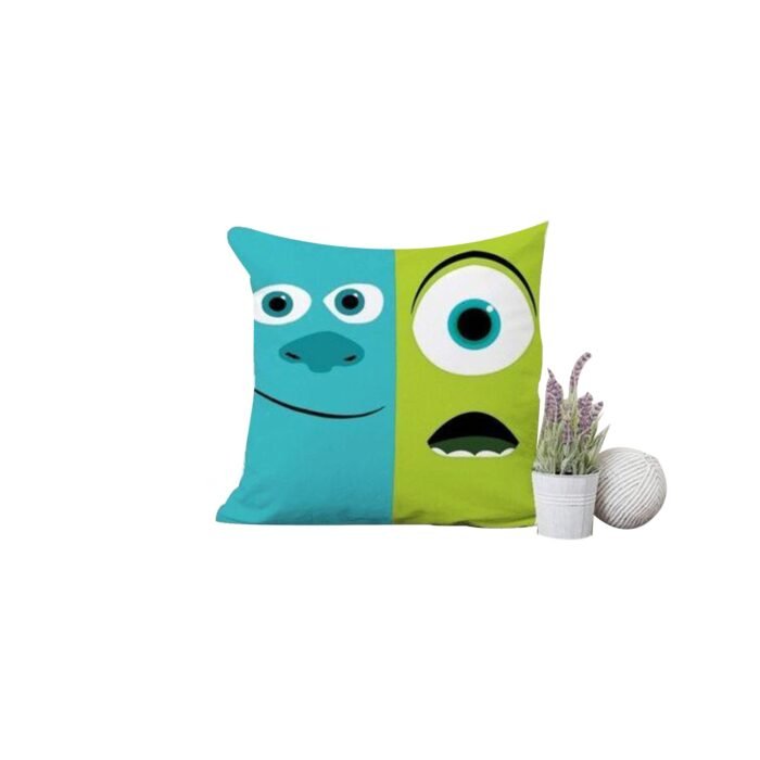 Plush children's pillow in linen - PRV-018 - Image 2