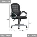 Medical mesh office chair - OMD-114 - Image 3
