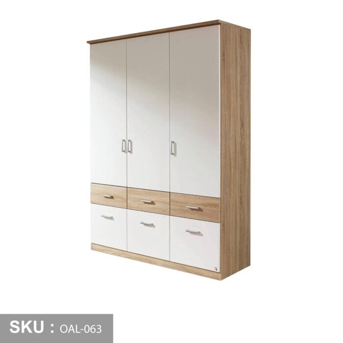 High quality MDF wood wardrobe - OAL-063 - Image 2