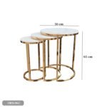 Stainless Steel Side Table - ORX-062 - Image 3