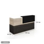 Reception desk - Reception Counter - Spanish MDF wood - CEM-079 - Image 3