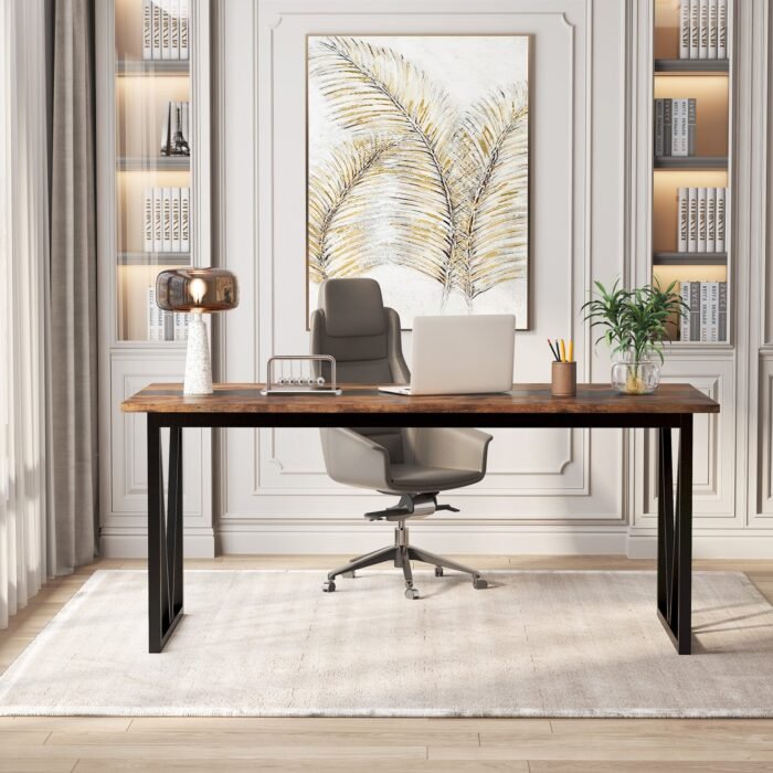 Conference Table, 6FT Meeting Room Table Executive Desk - Image 5