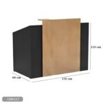 Reception desk - Reception Counter - Spanish MDF wood - CEM-117 - Image 3