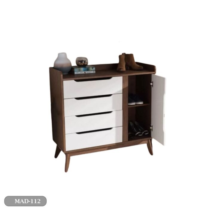 Spanish MDF Wooden Shoe Rack - MAD-112 - Image 2