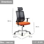 Imported Office Chair - OMD-255 - Image 3